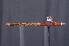 Honduran Rosewood Burl Native American Flute, Minor, Mid A-4, #U4E (2)